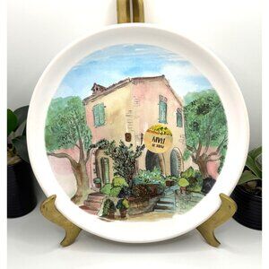Italian Ceramisia Decorative Ceramic Pasta Bowl Hand-Painted